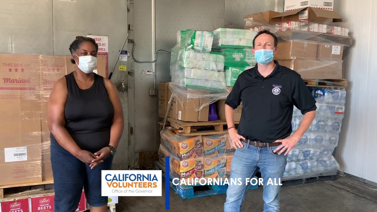 Visiting the Emergency Stockton Food Bank YouTube