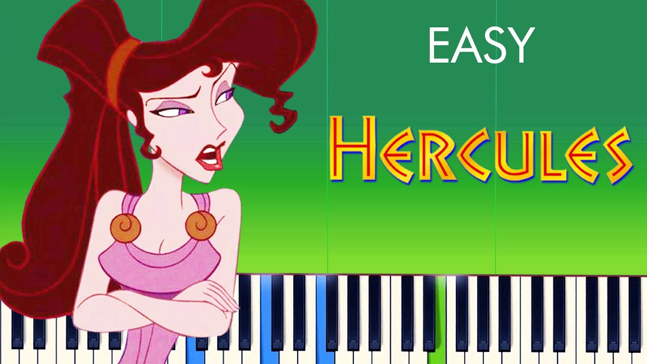 Hercules - I Won't Say (I'm In Love) - Piano Tutorial (Easy)