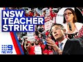 Nsw government attempts to stop teacher strikes planned for tomorrow  9 news australia