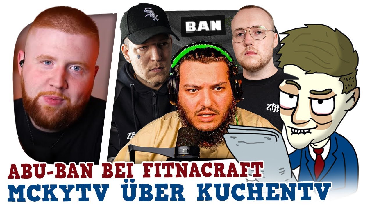 MCKYTV über KUCHENTV und SUBATHON / FITNACRAFT BEEF mit ABU, ZARBEX, MONTE - Cake News #340