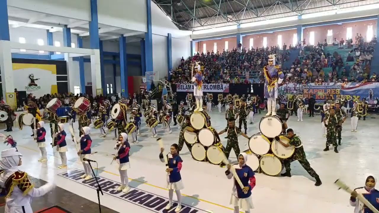 SMKN 1 PINK LOMBA DRUMBAND KAPOLRES MADIUN KOTA CUP 2025