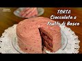 TORTA CIOCCOLATO E FRUTTI DI BOSCO 3 strati 12 porzioni | Prima del Caffè