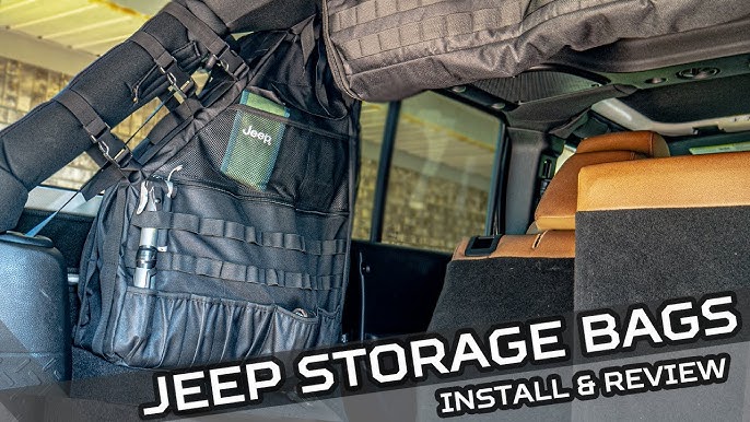 SUPAREE Universal Tactical Seat Back Organizers with Storage