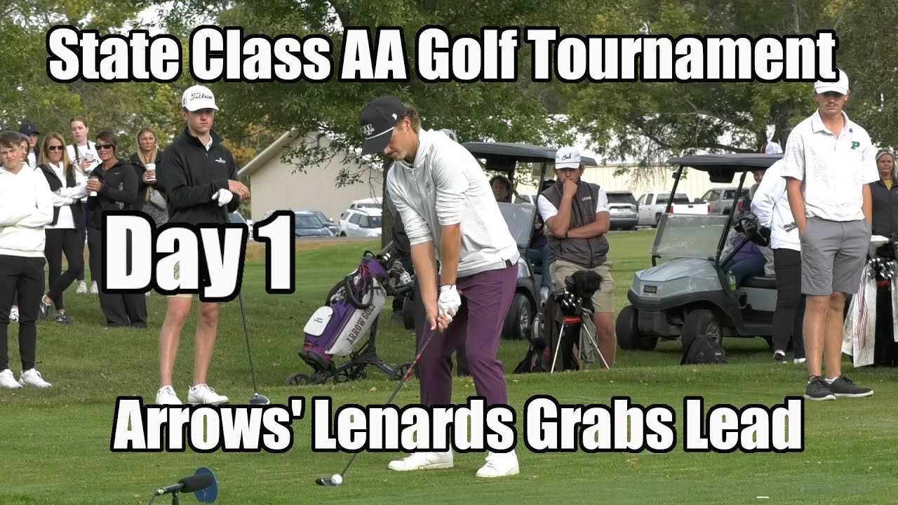 South Dakota Class AA Boys State Golf Highlights - Day 1 - YouTube