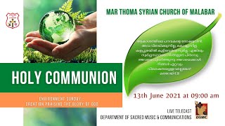 HOLY COMMUNION | MOST REV. DR. THEODOSIUS MAR THOMA METROPOLITAN | POOLATHEEN | 13.06.2021