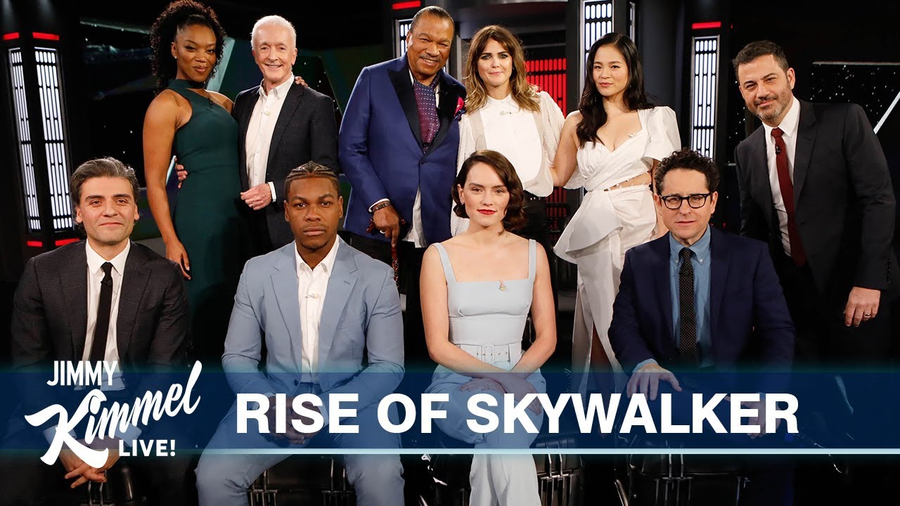 The Cast of Star Wars: The Rise of Skywalker Talks! 