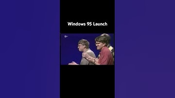 The Windows 95 Launch was a large event for Microsoft. #motivation #inspiration