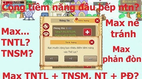 Hải Tặc Tí Hon - Cách cộng tiềm năng, khảm đá đầu bếp sao cho hợp lý?