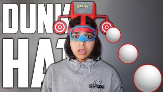DO NOT PLAY DUNK HAT | *THIS IS WHY* | DUNK HAT GAME CHALLENGE! (I GOT SOAKED!)