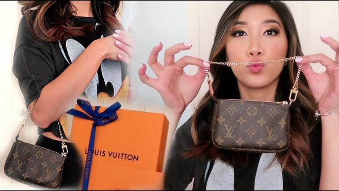 Comparing Louis Vuitton MINI POCHETTE ACCESSOIRES Curb Chain 