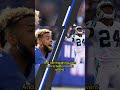 The beefy beginning of Odell Beckham Jr. versus Josh Norman #NFL #Beef