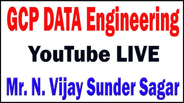 FULL STACK DATA ENGINEERING TUTORIALS BY Mr. VIJAY SUNDER SAGAR SIR