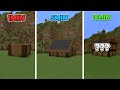1 Minute VS 5 Minute VS 10 Minute House! -Minecraft-