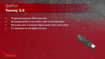 SparkFun Teensy 3.5 Development Boards | Maker Minute