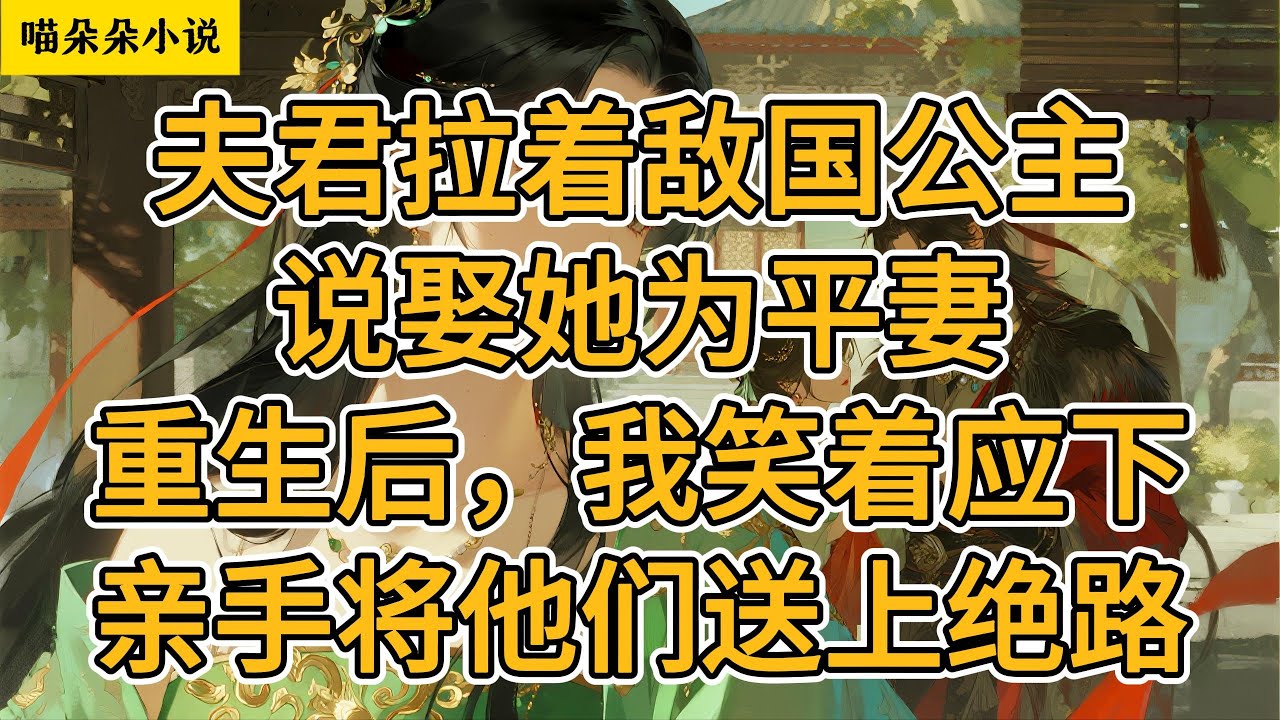 夫君拉着敌国公主，说娶她为平妻。重生后，我笑着应下，亲手将他们送上绝路。#一口氣看完 #小说 #小説 #故事