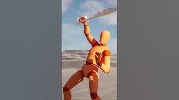 Some strikes for our game animation sample swordsman!  #gameanimationsample #unrealengine #mocap