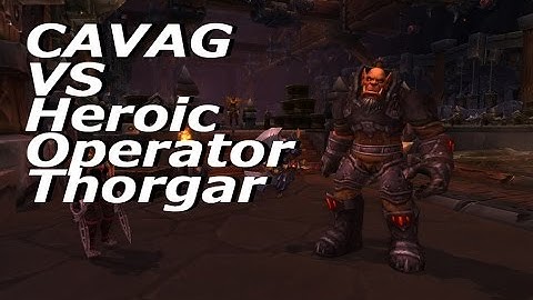 CAVAG vs Heroic Operator Thorgar(SV Hunter PoV)