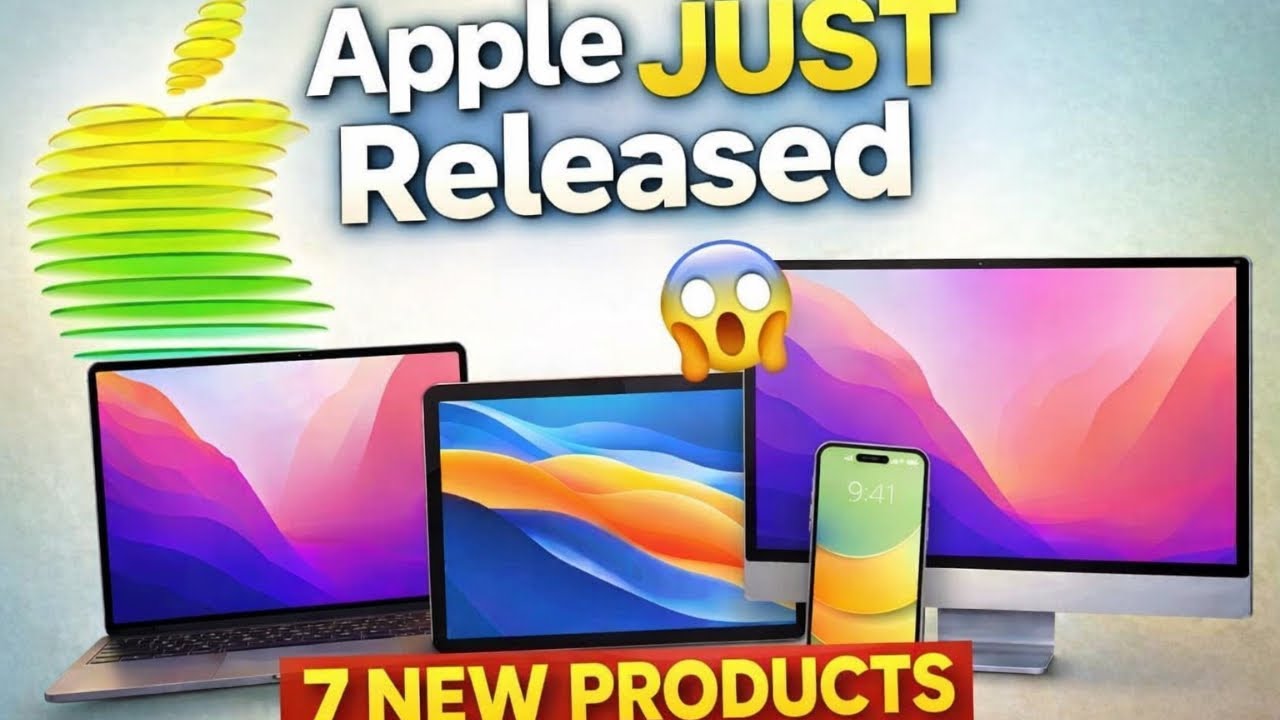 Apple JUST Released 7 New Products: In-Depth Look at Everything Announced!