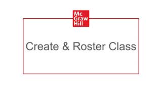 ConnectED - Create and Roster Class