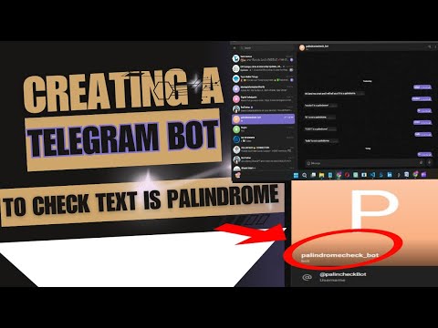 WD301 - How to Create a Telegram Palindrome Bot Using Node.js