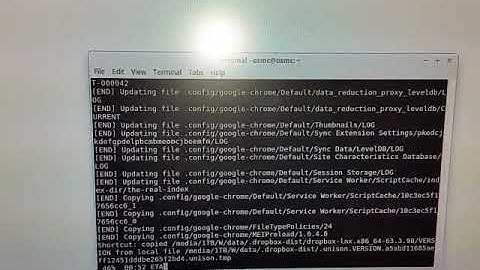 Unison backup, the visual action starts after 1 minute