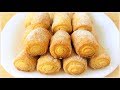 Простой рецепт вкусного печенья!  Печенье "Сахарные трубочки"