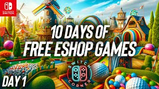 10 Days of Free Nintendo Switch eShop Games: Swing into Day 1 with a Mini Golf Surprise! screenshot 4