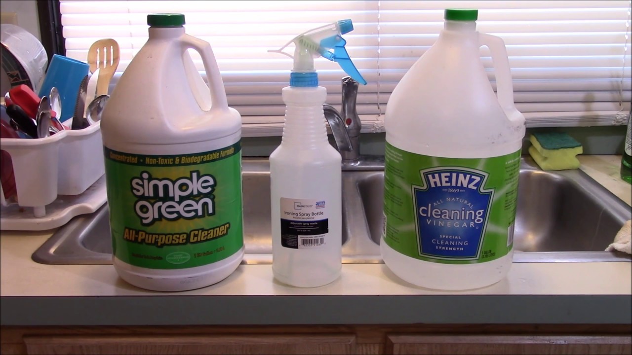 5 Cleaning LIFE HACKS Using Simple Green and VINEGAR 