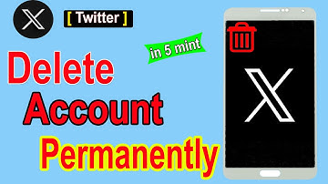 How to delete X account | X (twitter) account delete kaise kare