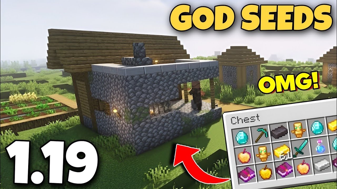 🔥[God Seeds] Minecraft 1.19 pocket edition And bedrock Seed