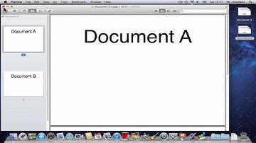 4972 OS X tip - Editing a PDF (add, move or delete) file using Preview in OS X