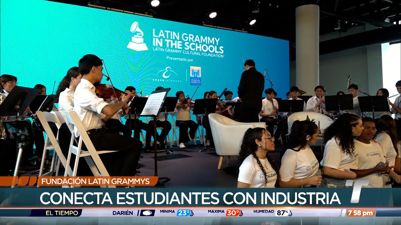 Fundación Latin Grammys dona 424 instrumentos a la Ciudad de Las Artes