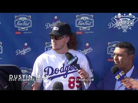 Dodgers Dustin May on First FanFest and Starting Role in 2020 | Dodgers Nation