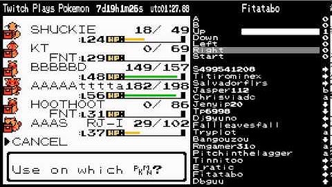 We catch a Raticate! - Twitch Plays Pokemon Official Highlights Generation 2
