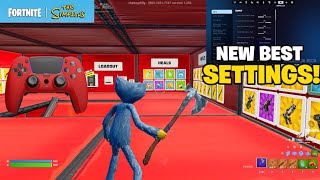 Fortnite 3v3v3v3 Go Goated Zone Wars🐐Gameplay + *NEW* BEST Controller Settings For Fortnite