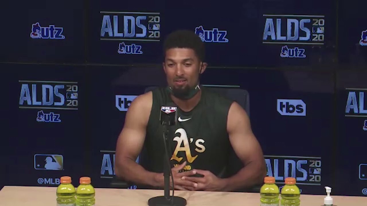 Oakland A's shortstop Marcus Semien on playoff loss to Astros: “Our backs were against the wall.”