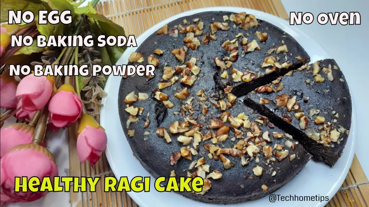 Ragi Cake Recipe | Finger Millet Cake Recipe