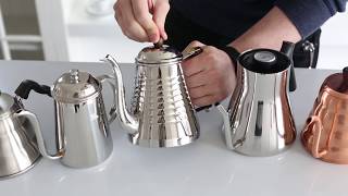 A Comparison of Pour Over Brewing Kettles