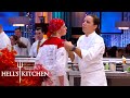 Forgetful Chef Gets The Order Written On Her Back | Hell's Kitchen