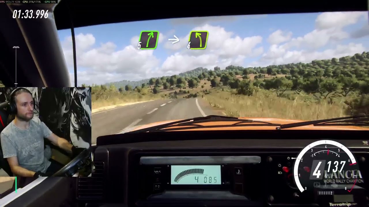 Второй день 2ой недели испытания DiRT Rally 2.0 Viñedos Dardenyà inversa