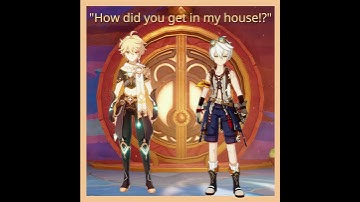 If you win your 5050... || #genshin #genshinimpact #bennett #aether #lumine #paimon