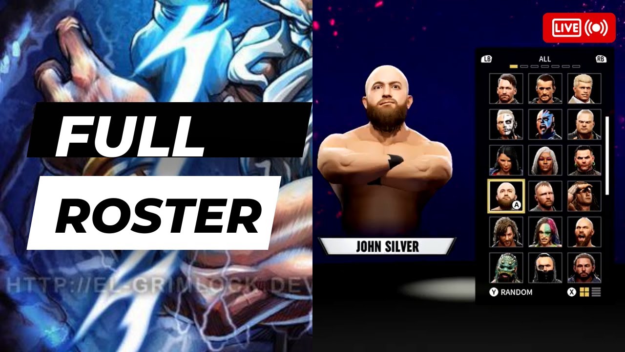 AEW Fight Forever Full Roster