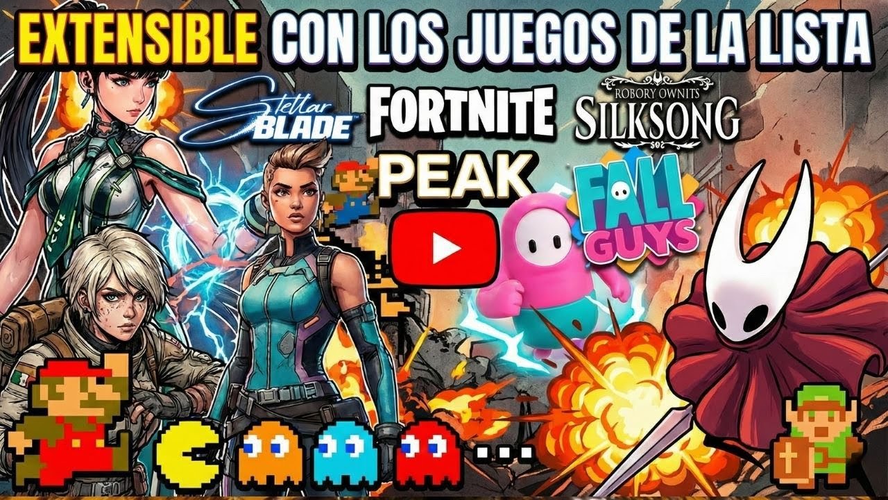 EXTENSIBLE MULTIVERSAL 🌌 Stellar Blade, Fortnite, Expedition 33 y MÁS...
