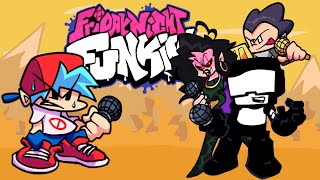 Friday Night Funkin #Week7 and B-Sides but my fingers go SUPER SAIYAN