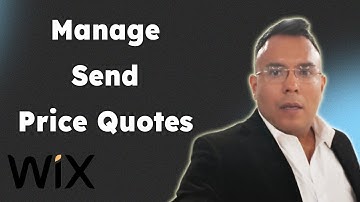 Create Manage and Send Price quotes to your Clients Wix 2025