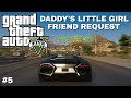 GTA V Story Mode | Daddy's Little Girl / Friend Request | All Cutscenes Episode #5