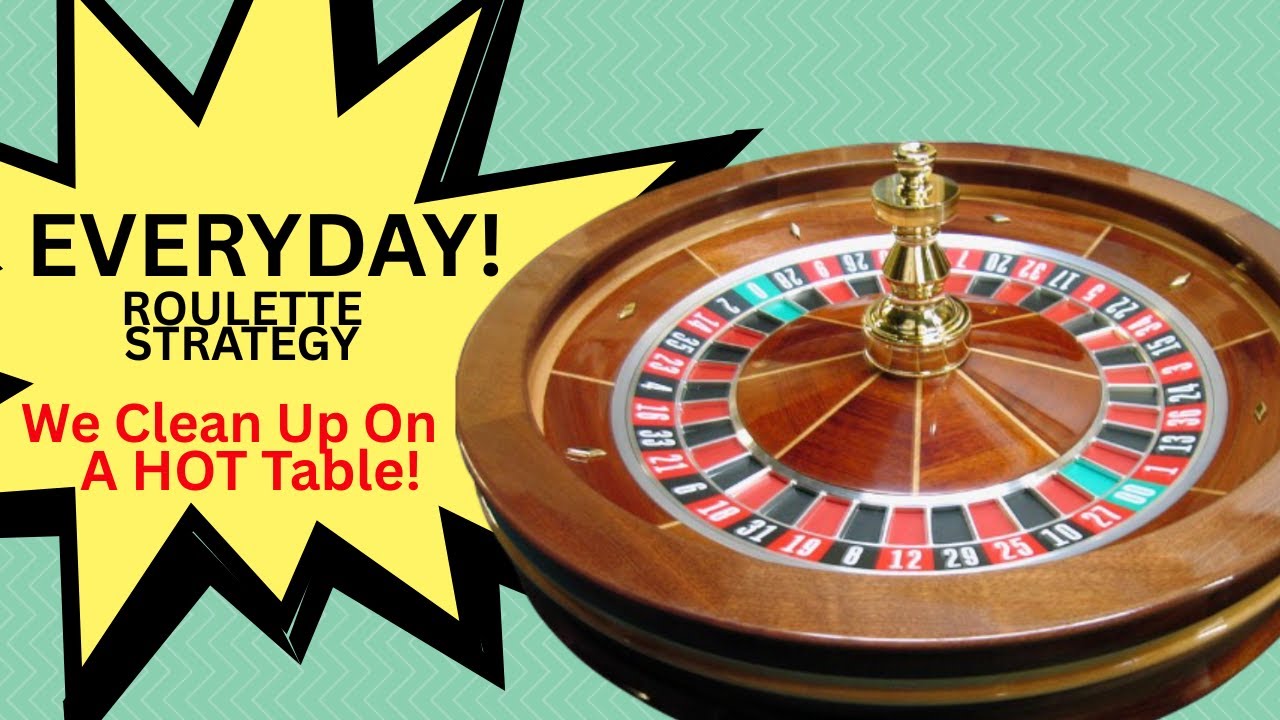 Clean Up Roulette Every Day Roulette Strategy- We Clean Up On A Hot Table! - YouTube