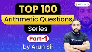 4:00 PM - SBI PO 2020 (Prelims) | Maths by Arun Sir | Top 100 Arithmetic Ques. Series (Part-1)