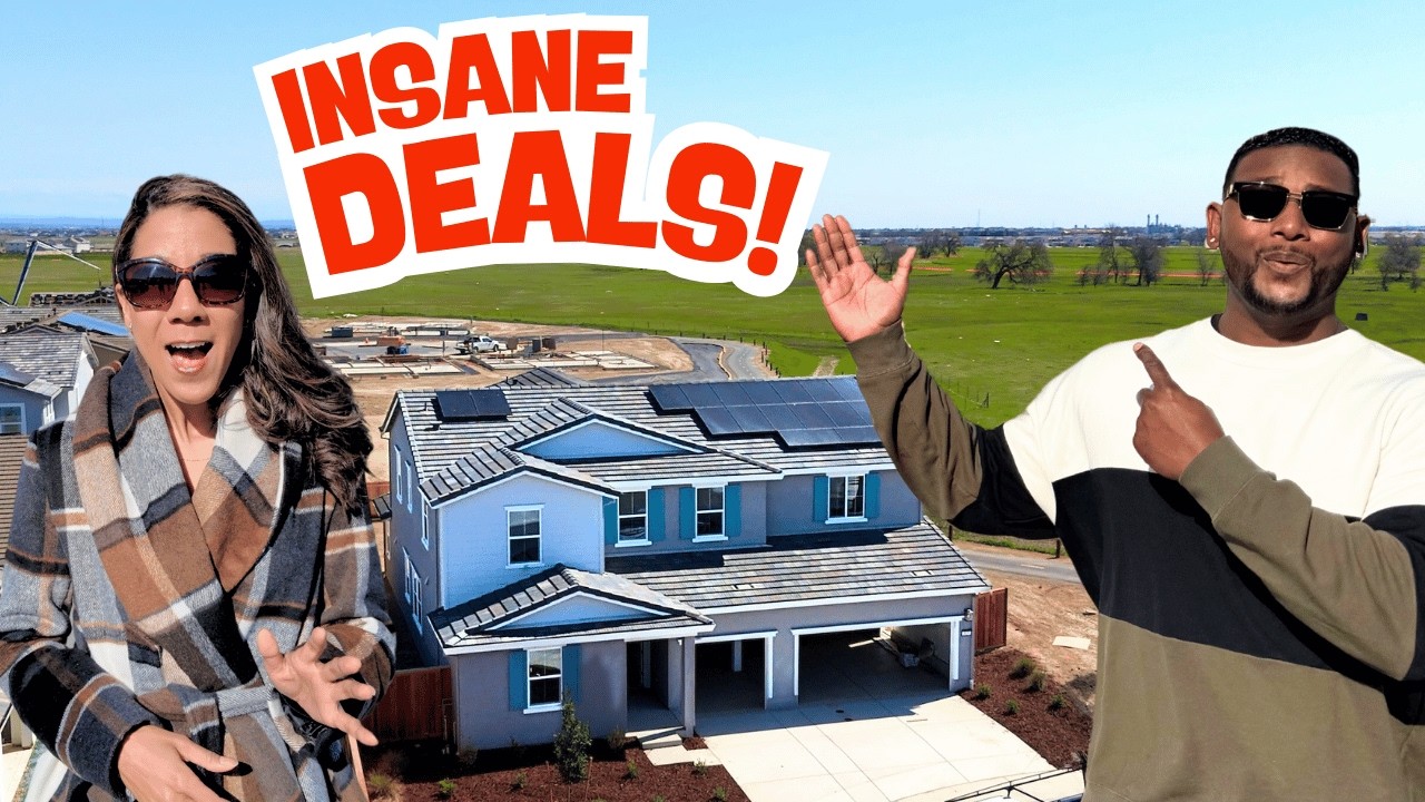 These SACRAMENTO DEALS Won't Last: Best Family Sized New Construction Homes in ROSEVILLE CA
