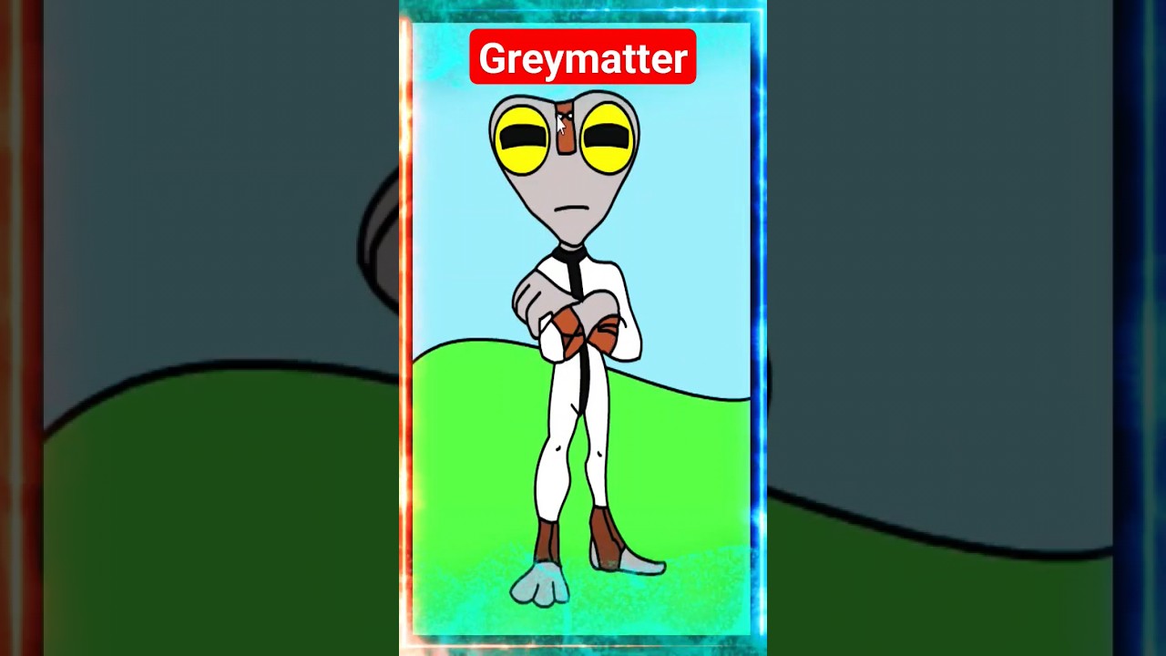 Grey matter Ben 10 Omniverse | Ben 10 grey matter coloring 